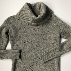 Ralph Lauren wool blend turtleneck sweater dress